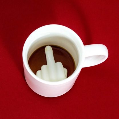 Creative 3D Funny Middle Finger Coffee Mug - Image 6